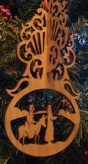 Joseph and Mary 3D Ornament