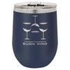 12 OZ POLAR CAMEL STEMLESS WINE GLASSES