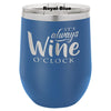 12 OZ POLAR CAMEL STEMLESS WINE GLASSES